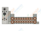SMC SS5V1-W10S1A3ND-08B-C6 mfld, plug-in, SS5V1 MANIFOLD SV1000