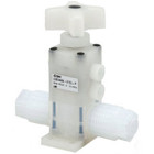 SMC LVD40-V13-F valve, fluoropolymer, FLUOROPOLYMER VALVES & REG