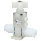 SMC LVD40-V13-F1 valve, fluoropolymer, FLUOROPOLYMER VALVES & REG