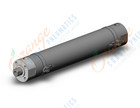 SMC CDG1ZN40TF-200FZ-M9BSAPC cylinder, CG/CG3 ROUND BODY CYLINDER