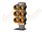 SMC KQ2ZT13-37NS fitting,trple br univ m elbow, KQ2 FITTING (sold in packages of 10; price is per piece)