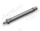 SMC C85N16-100-XB6 cyl, iso, dbl act, high temp, C85 ROUND BODY CYLINDER