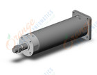 SMC CDG1GA80-200Z cylinder, CG/CG3 ROUND BODY CYLINDER