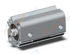 SMC CDQ2B16-20DZ-M9PMS cylinder, CQ2-Z COMPACT CYLINDER