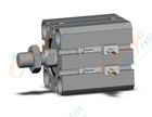 SMC CDQSB20-10DM-M9BWVL cylinder compact, CQS COMPACT CYLINDER