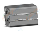 SMC CDQSB20-25DC-M9NL cylinder compact, CQS COMPACT CYLINDER