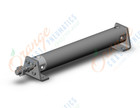 SMC CG1LN25TN-150Z cylinder, CG/CG3 ROUND BODY CYLINDER