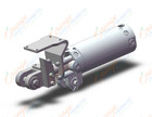 SMC CK1A50-75YABDZ clamp cylinder, CK CLAMP CYLINDER