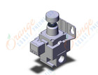 SMC IR3010-04B-X465A regulator, precision modular, IR PRECISION REGULATOR