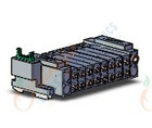SMC SS5V3-10PGD1-08US-N7-D0 mfld, plug-in, flat cable conn, SS5V3 MANIFOLD SV3000