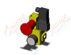 SMC AVL2000-02G-5DZ valve, soft start w/lock-out, AVL SOFT START LOCK-OUT VALVE