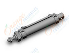 SMC CD85KN25-80-A cyl, iso, non rotating, C85 ROUND BODY CYLINDER