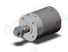 SMC CDG1BA100-25Z base cylinder, CG/CG3 ROUND BODY CYLINDER