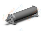 SMC CDG1LN80TN-250Z cylinder, CG/CG3 ROUND BODY CYLINDER