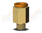 SMC KQ2H07-33AP fitting, male connector, KQ2 FITTING (sold in packages of 10; price is per piece)