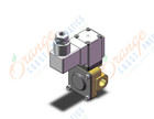 SMC VXD2A2AG valve, media, VXD/VXZ 2-WAY MEDIA VALVE