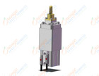 SMC CKQGC32-098RAL-N-X2081 cyl, pin clamp, CKQ/CLKQ PIN CLAMP CYLINDER