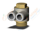 SMC KQ2Z08-03AP fitting, dbl br uni elbow, KQ2 FITTING (sold in packages of 10; price is per piece)