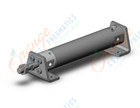 SMC CDG1LA20-75Z cylinder, CG/CG3 ROUND BODY CYLINDER