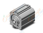 SMC NCQ8A200-200-XC4 base cylinder, NCQ8 COMPACT CYLINDER