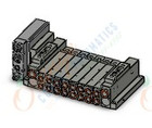 SMC SS5V2-W10S1EAD-08BS-N7 mfld, plug-in, SS5V2 MANIFOLD SV2000