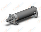 SMC CDG1LN32-75Z cylinder, CG/CG3 ROUND BODY CYLINDER