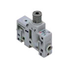 SMC ARM5SB-18-A regulator, single unit type, ARM MANIFOLD REGULATOR