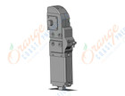 SMC CKZT63-60T clamp cylinder, CKZN SLIM LINE CLAMP CYLINDER