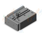 SMC MGPL25-50-RL cyl, end lock guide, ball brg, MGP COMPACT GUIDE CYLINDER