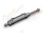 SMC CD85WE25-50-A cyl, iso, dbl rod, C85 ROUND BODY CYLINDER