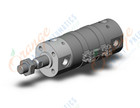 SMC CDG1BA32-25Z-M9BZ cylinder, CG/CG3 ROUND BODY CYLINDER