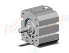 SMC NCQ8A075-012SM cylinder, NCQ8 COMPACT CYLINDER