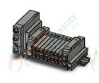 SMC SS5V1-W10S1VBND-08U-C4-D mfld, plug-in, SS5V1 MANIFOLD SV1000