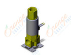 SMC VDW250-5F-2-01N-F valve, compact, sgl, brass, VDW VALVE 3-WAY BRASS