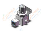 SMC IRV20-N07BZN vacuum regulator, IRV VACUUM REGULATOR