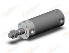 SMC CDG1BA40-50Z-XC37 cyl, air, dbl act, high speed, CG/CG3 ROUND BODY CYLINDER