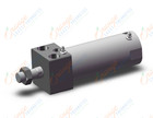 SMC CG1RA50-75Z cylinder, CG/CG3 ROUND BODY CYLINDER