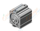 SMC NCDQ8A250-100-XC4 cylinder, NCQ8 COMPACT CYLINDER