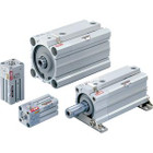 SMC CDLQA32TN-50DCM-F cyl, compact w/lock sw capable, CLQ COMPACT LOCK CYLINDER