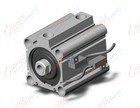 SMC CDQ2B50-40DZ-XB14 cylinder, CQ2-Z COMPACT CYLINDER