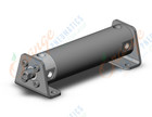 SMC CG1LN32-75FZ cylinder, CG/CG3 ROUND BODY CYLINDER