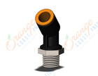 SMC KQ2K11-35NS-X35 fitting, 45 deg male elbow, KQ2 FITTING (sold in packages of 10; price is per piece)