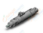 SMC NCDMC075-0050-A93S cylinder, NCM ROUND BODY CYLINDER