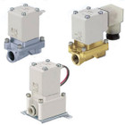 SMC VXZ252JKHXCA valve,heated water, VXD/VXZ 2-WAY MEDIA VALVE