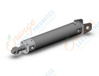 SMC CDG1DA25-100Z cylinder, CG/CG3 ROUND BODY CYLINDER