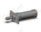 SMC CDJ2F16-15RZ-A cylinder, CJ2 ROUND BODY CYLINDER