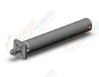 SMC CDG1FN40-250Z cylinder, CG/CG3 ROUND BODY CYLINDER