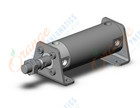 SMC CDG1LN40TN-50Z cylinder, CG/CG3 ROUND BODY CYLINDER