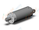 SMC CG1DA100-150Z cylinder, CG/CG3 ROUND BODY CYLINDER