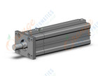 SMC CDLQF40-100DCM-F-A93 cyl, compact w/lock sw capable, CLQ COMPACT LOCK CYLINDER